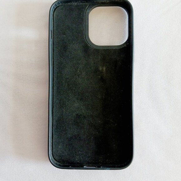 Gray Faux Leather iPhone 13 Pro Max Wallet Case - Picture 8 of 10